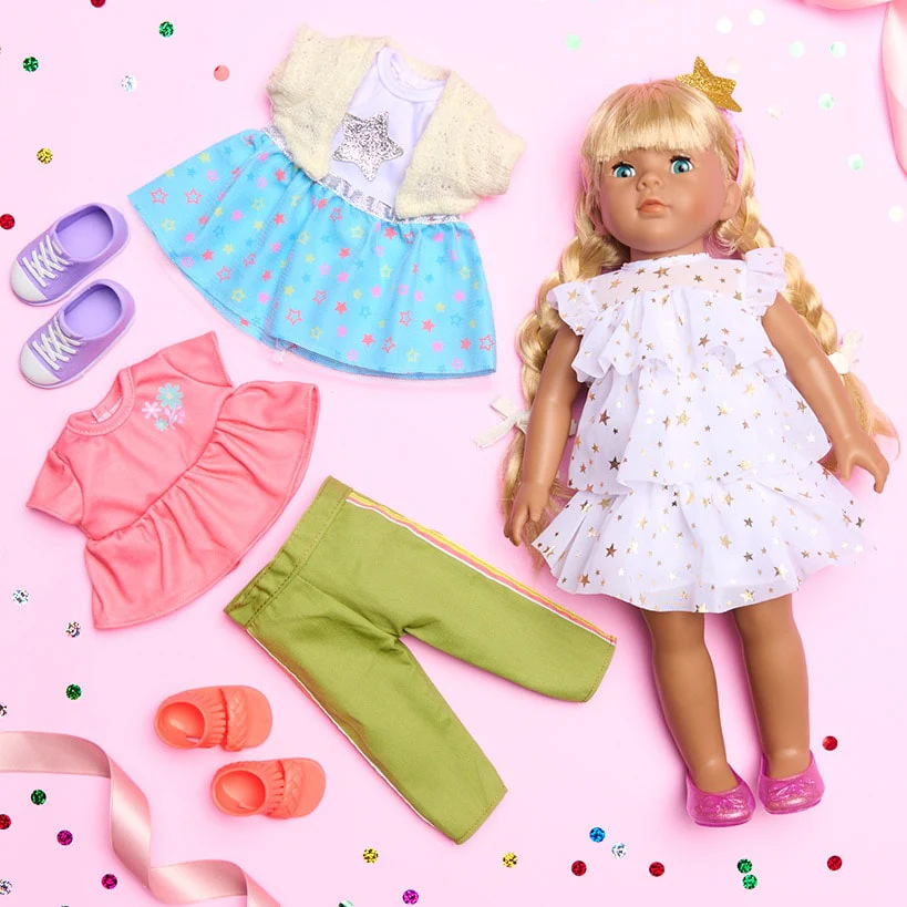 18" Doll Casual Outfits or Accessories Set - Image 3