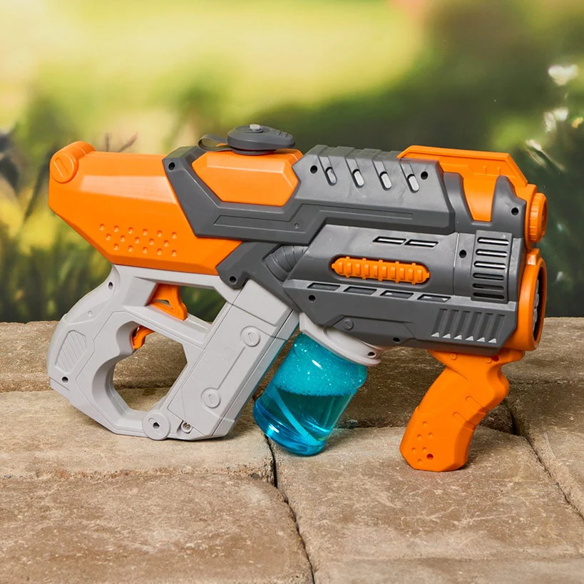 2-In-1 Water and Bubble Gun - Powerful Water Blaster and Bubble Maker - Image 3