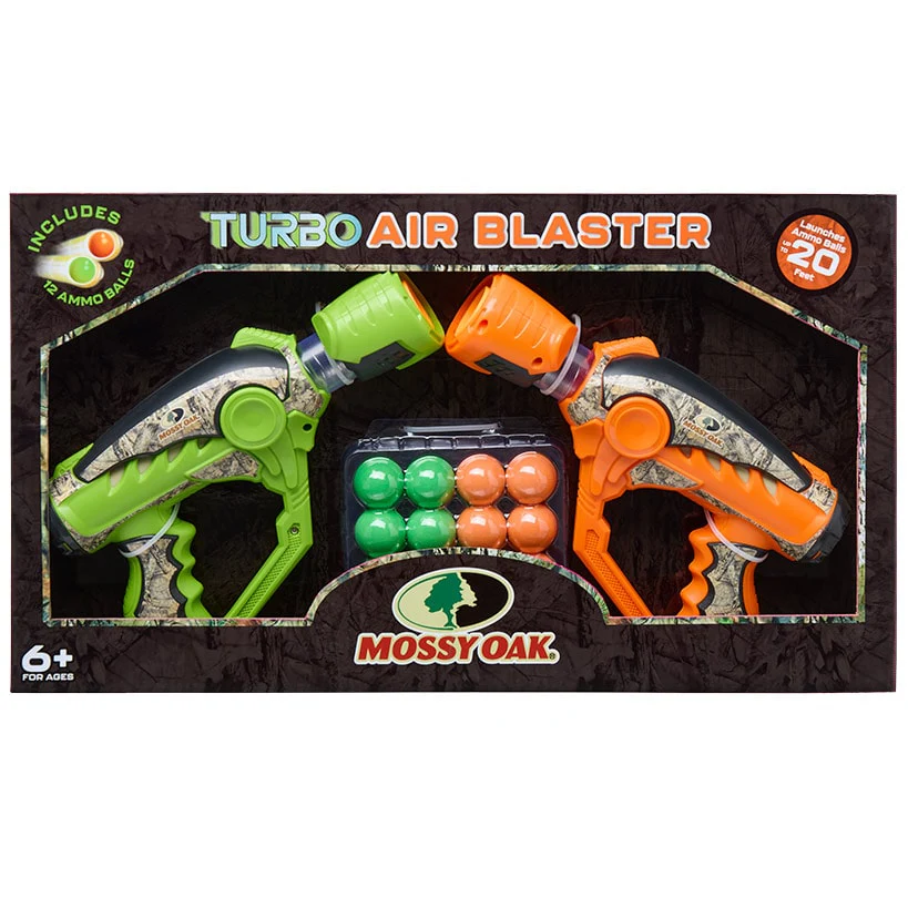 2-Pk Mossy Oak Turbo Air Blasters