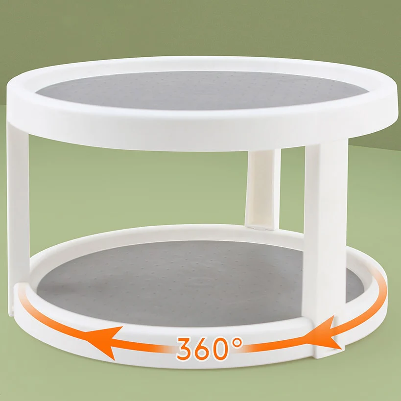 2-Tier Lazy Susan Pantry Organizer - Image 3