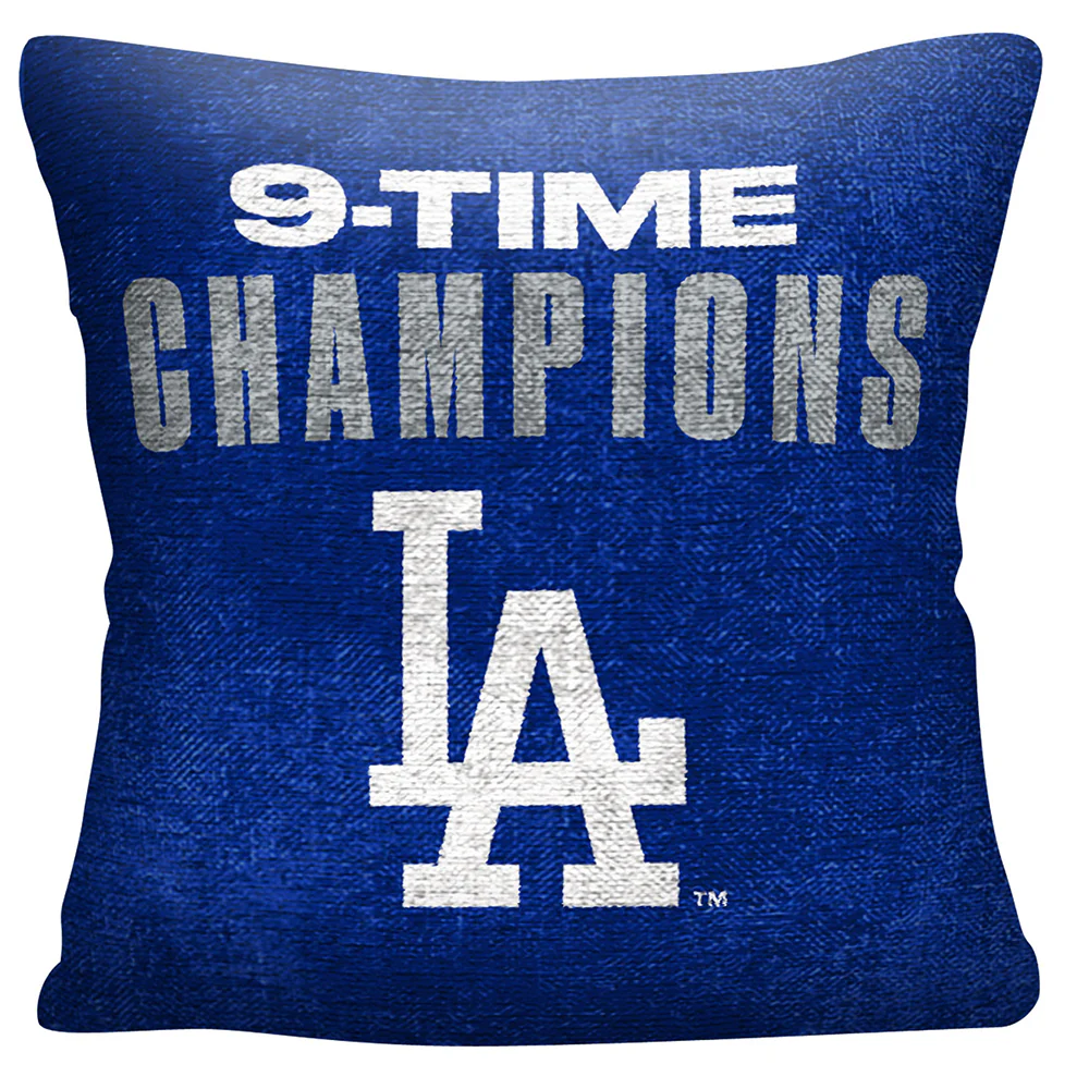 2025 MLB World Series LA Dodgers Tapestry Pillow - Image 2