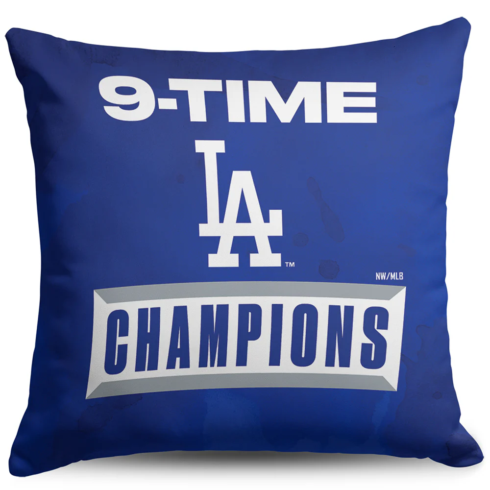 2025 MLB World Series LA Dodgers Throw Pillow - Image 2