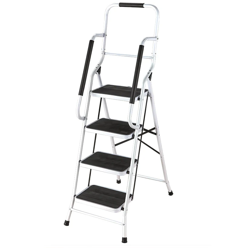 3 or 4 Step Folding Ladder with Handrails or Ladder Tool Caddy - Image 10