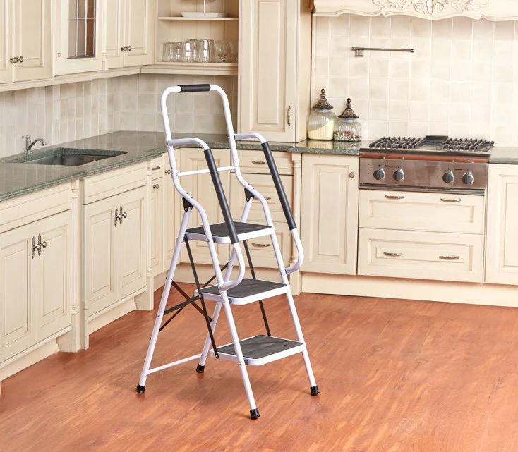 3 or 4 Step Folding Ladder with Handrails or Ladder Tool Caddy - Image 13