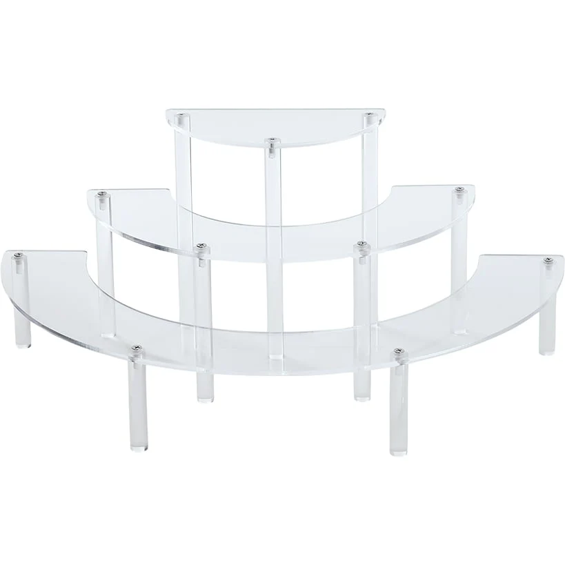 3-Tier Clear Cupcake Stand - Image 7