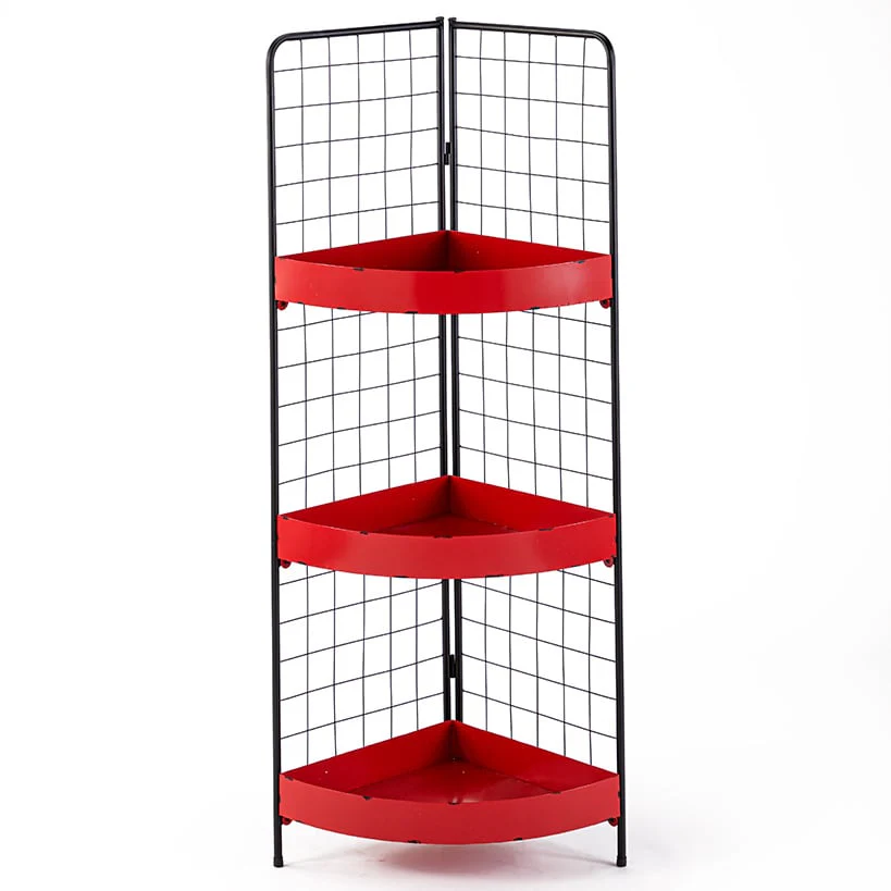 3-Tier Metal Corner Shelf - Image 9