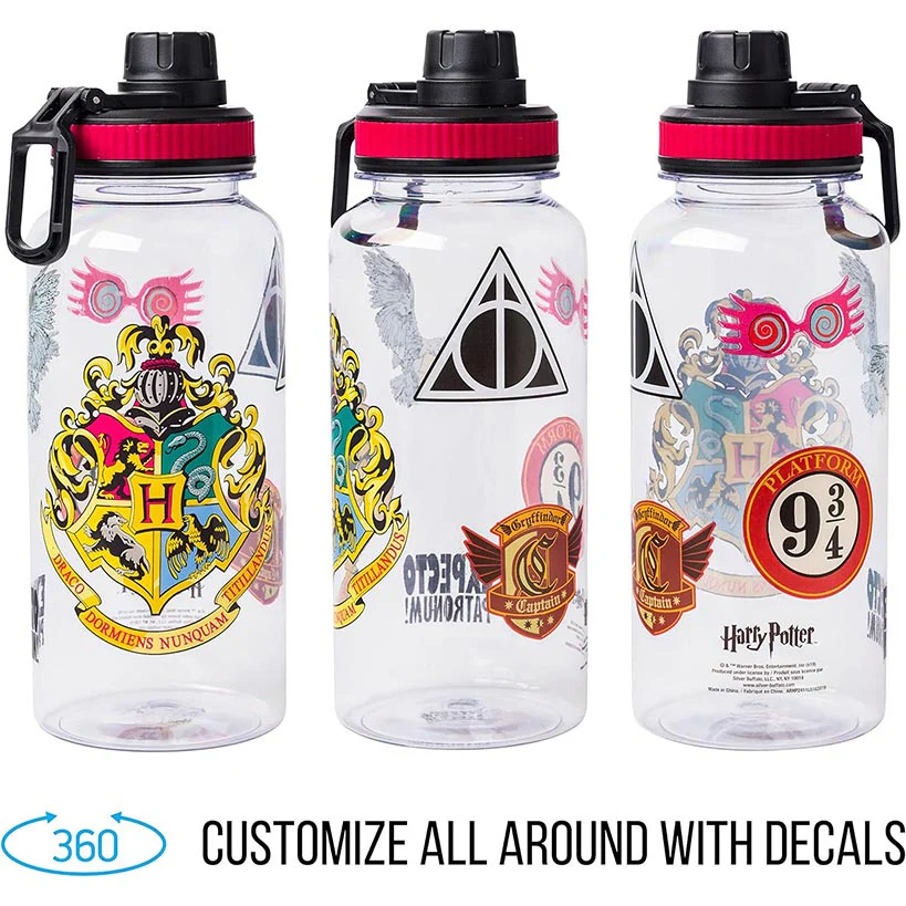 32-Oz. Twist Spout Water Bottle with Sticker Set - Image 9