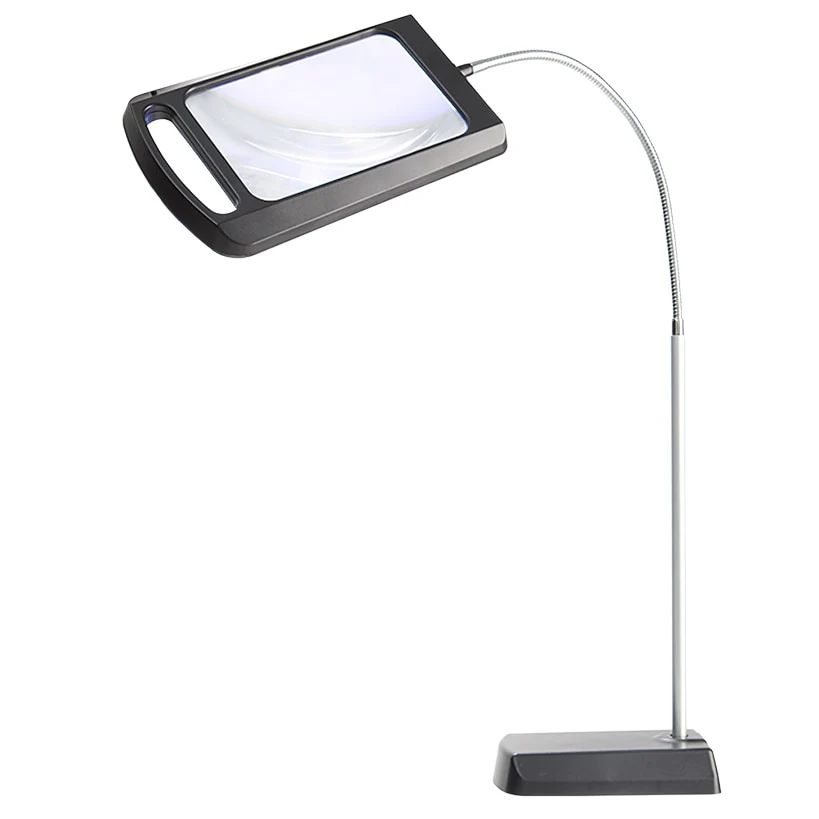 3X Magnification LED Reading Floor Lamp 34" Tall Battery Operated - Image 4