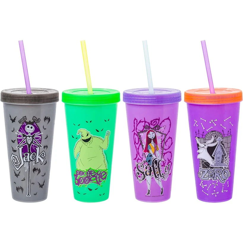 Harry Potter Nightmare Before Christmas Color-Changing Tumblers 4-Pk. - Image 7