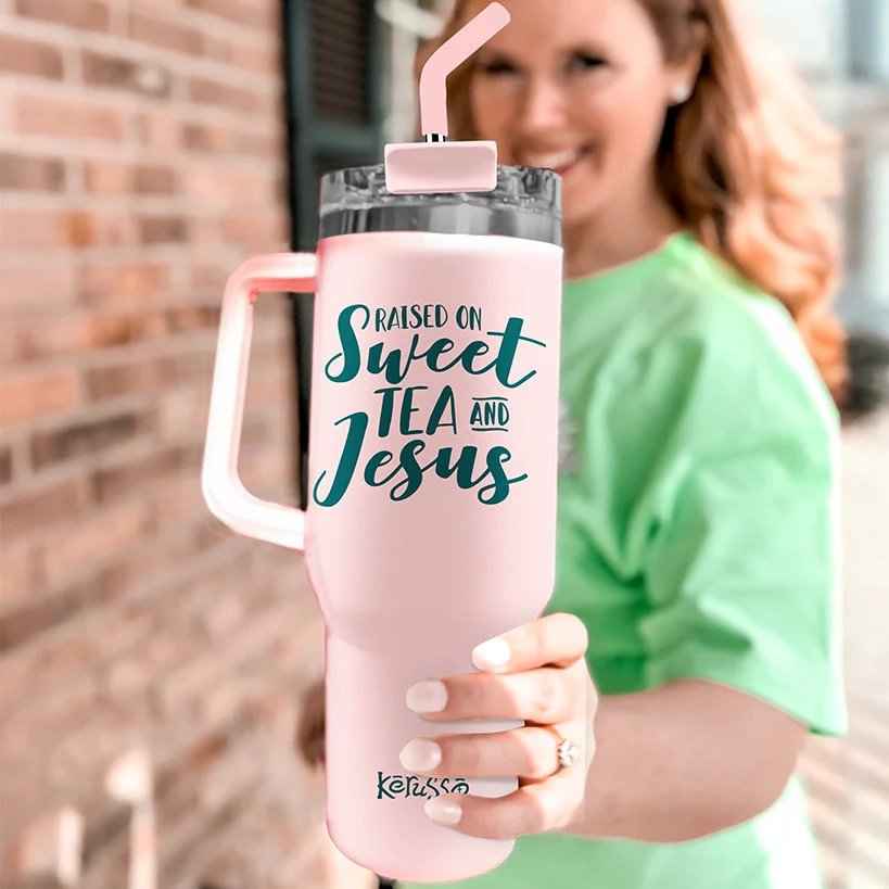 40-Oz Blessed and Refreshed Tumbler - Image 7