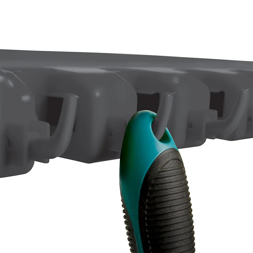 5-Slot Mop and Broom Wall Organizer - Image 4