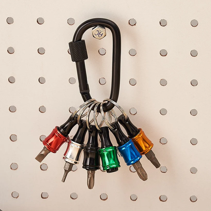 6 Color Drill Extension Bit Holder, 1/4 inch Hex Shank - Image 4