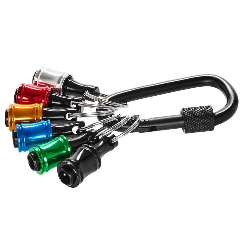 6 Color Drill Extension Bit Holder, 1/4 inch Hex Shank - Image 6