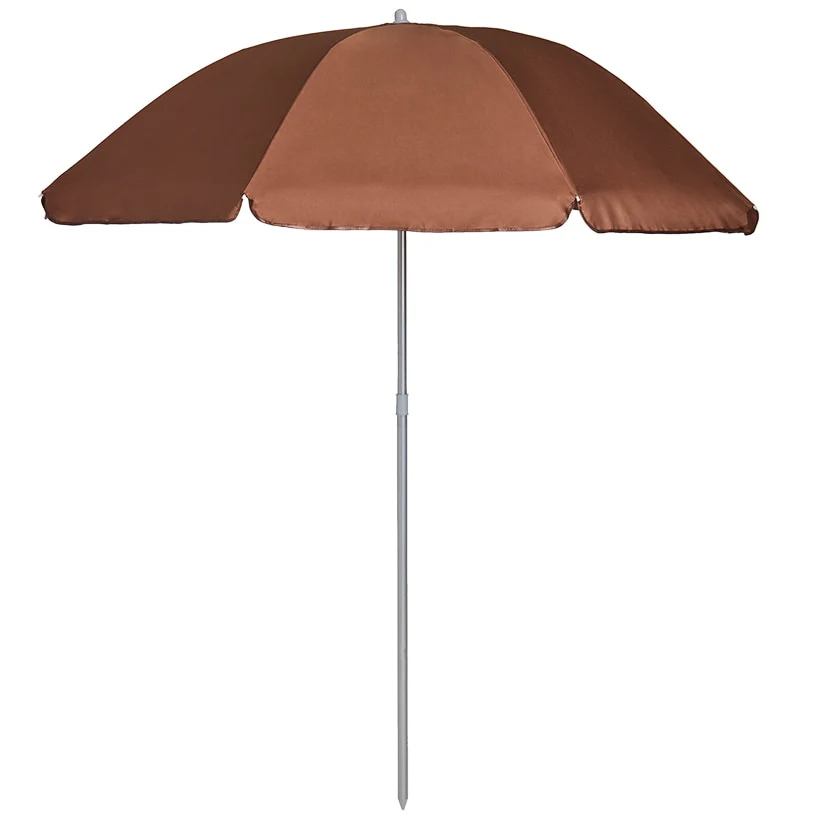 6-Pc. Outdoor Garden Glass Table Furniture Set with Chairs and Umbrella - Image 10