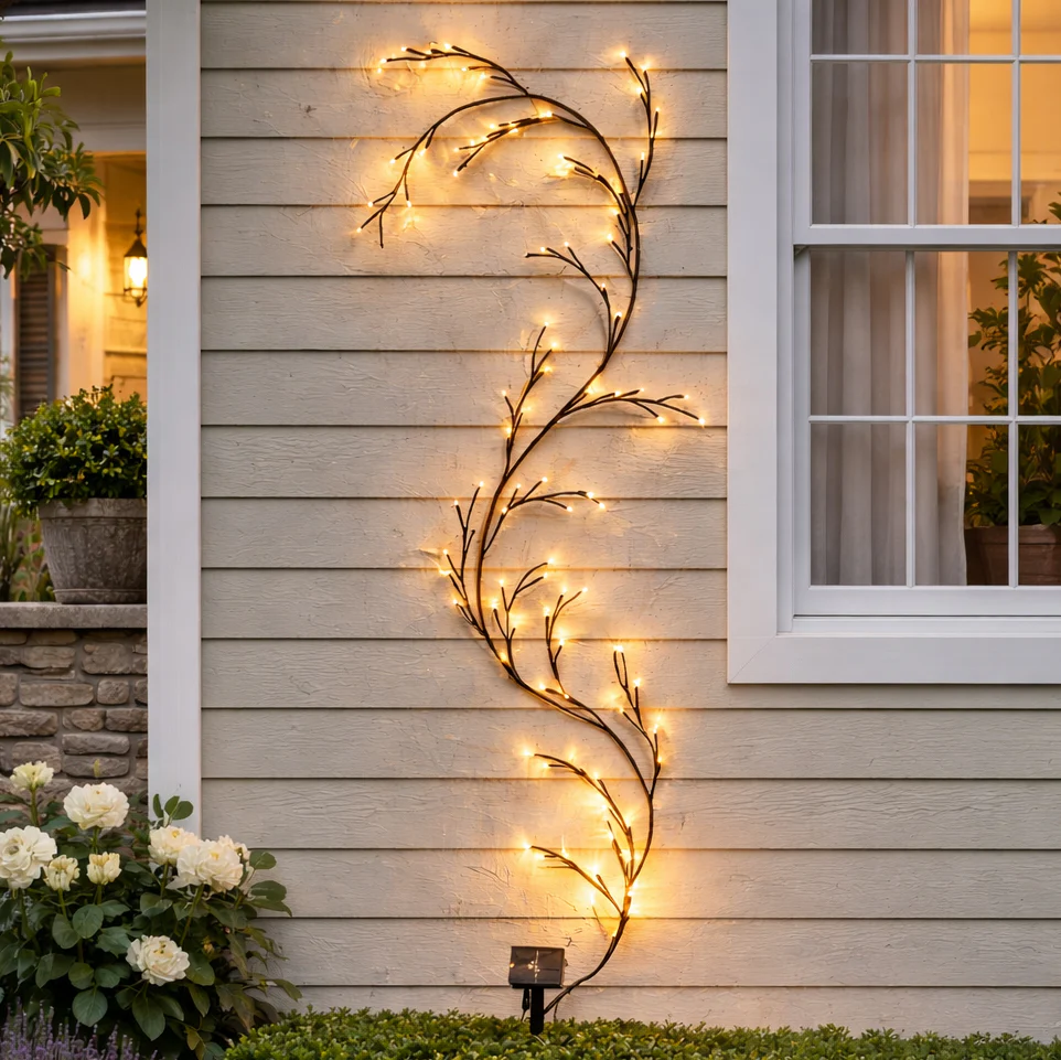 96 LED Ivy Branch Solar Light - Image 10