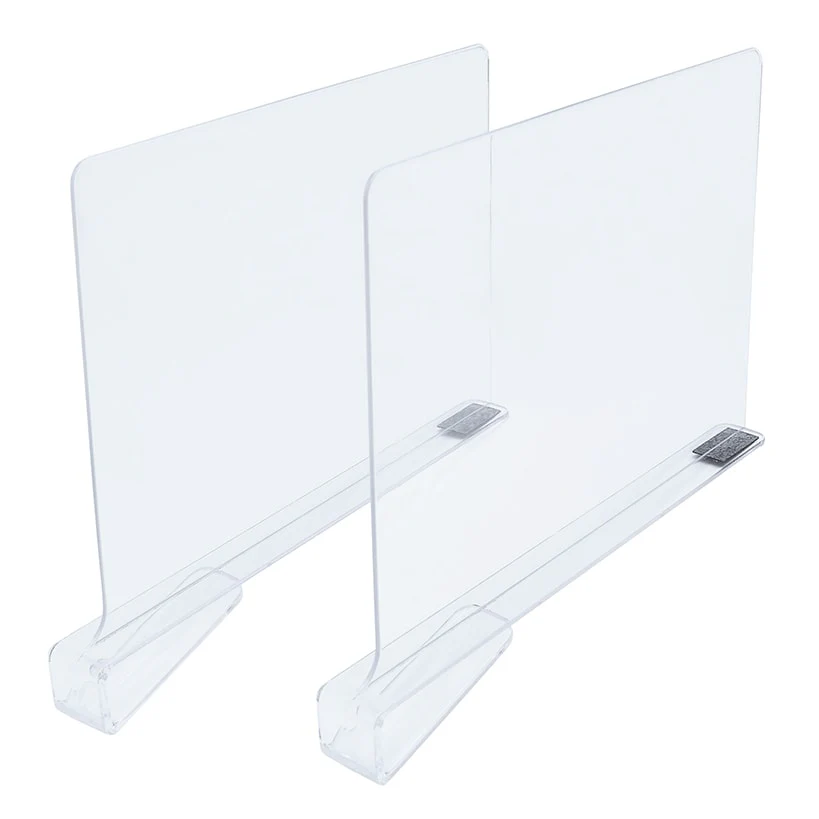 Acrylic Closet Shelf Dividers - Set of 2 - Image 4
