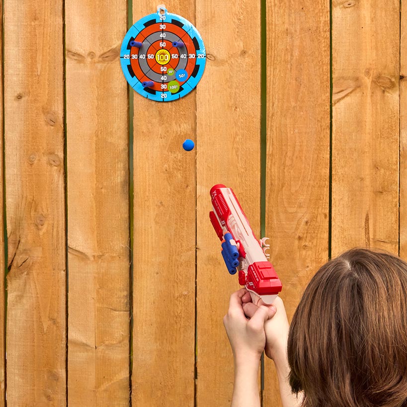 Airplane Launcher And Foam Ball Dart Blaster Gun Kids Fun Shooting Set - Image 6