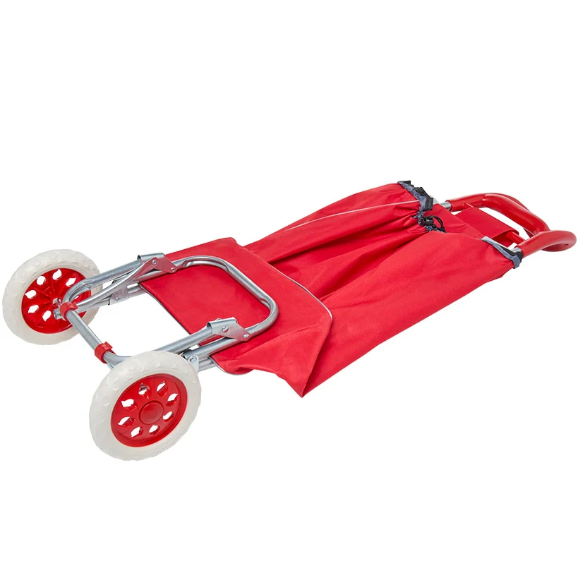 Alpine Cuisine Shopping Cart with Bag and Wheels - Image 4