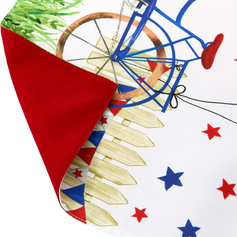 Americana Bicycle Set of 4 Placemats - Image 2