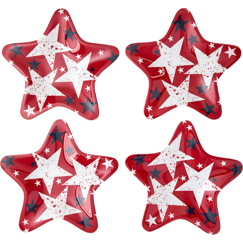 Americana Patriotic Shaped Salt and Pepper Shakers Set - Image 4