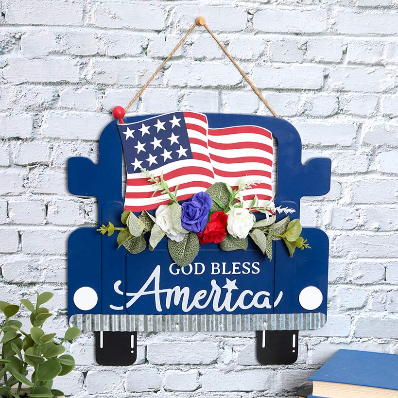 Americana Patriotic Sign Decor - Image 4