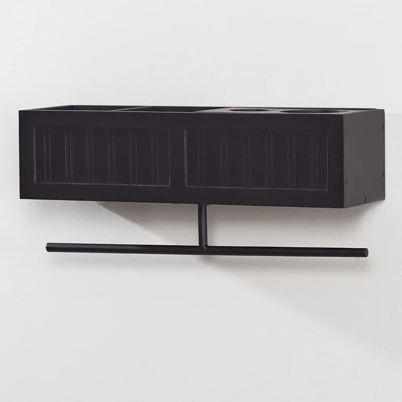 Beauty Wall Shelf with Towel Bar - Image 5