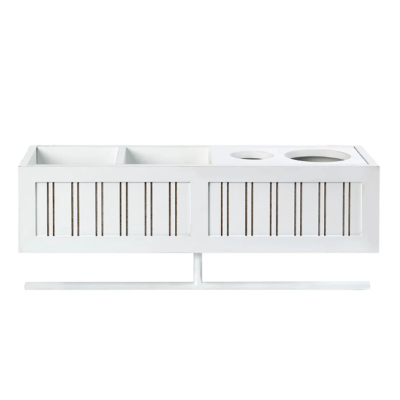 Beauty Wall Shelf with Towel Bar - Image 6