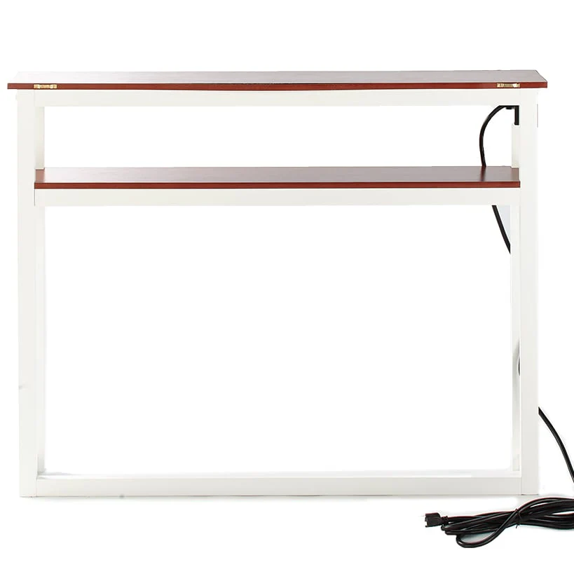 Behind-the-Sofa Long and Narrow Console Table with USB Port and Outlet - Image 2