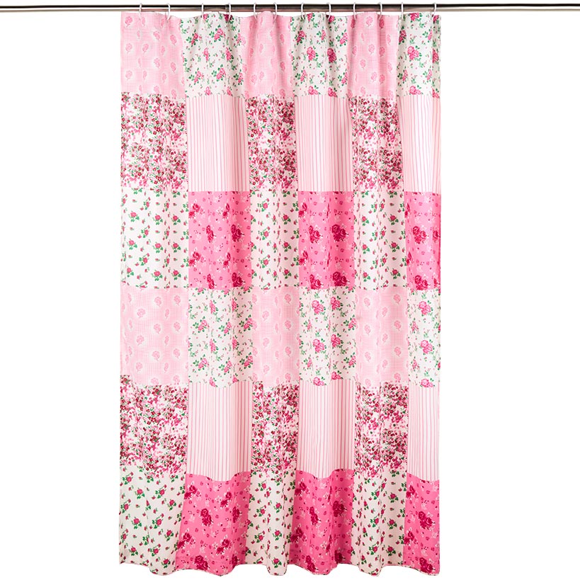 Berry Bloom Shower Curtain or Memory Foam Bath Rug - Image 5