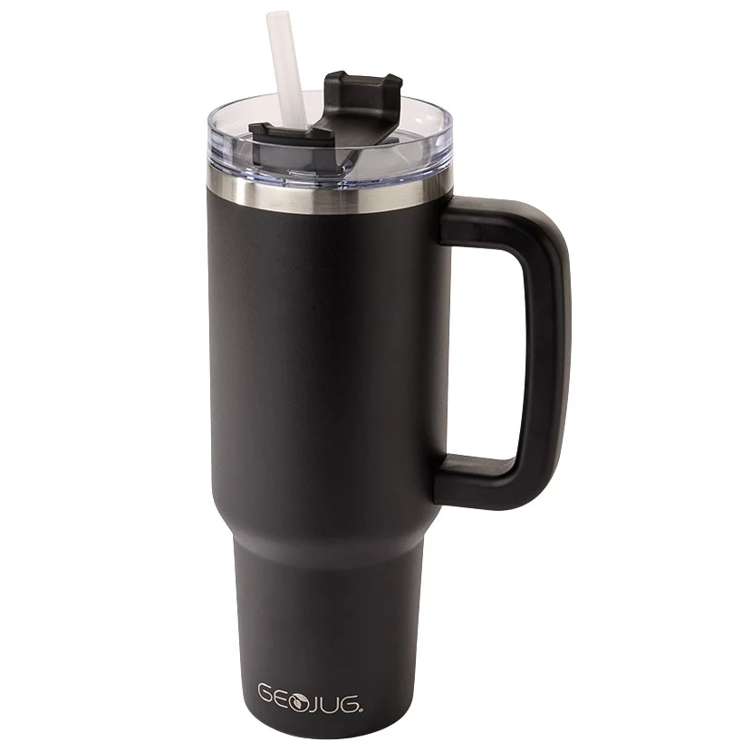Black Insulated Tumbler - 40-oz. - Image 9