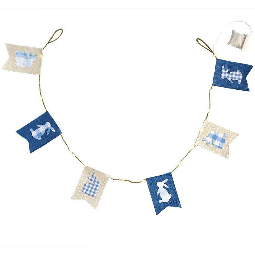 Blue and White Plaid Easter Collection - Image 8