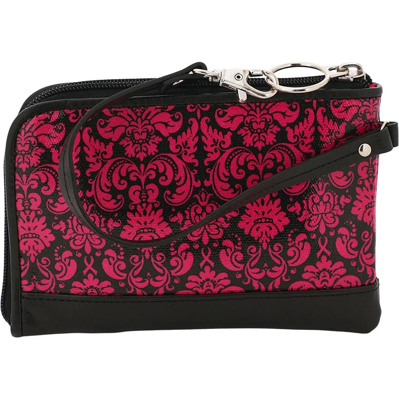Breast Cancer Awareness Wristlet Wallet