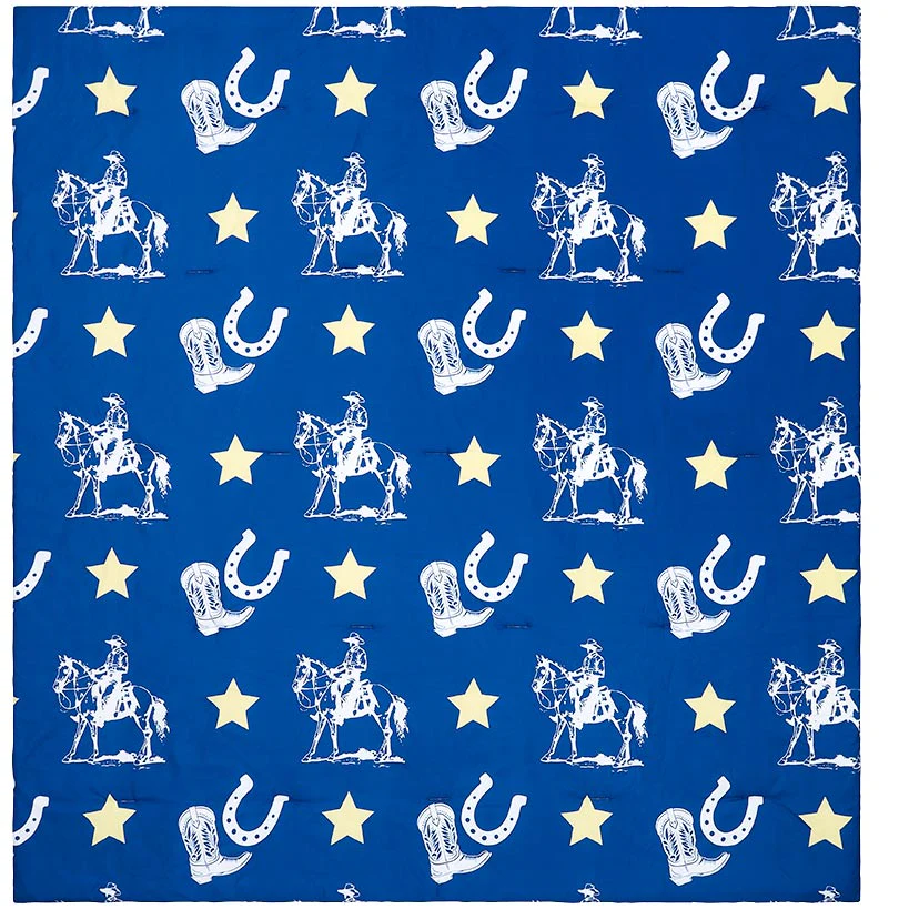 Buckaroo Cowboy Full/Queen or King Comforter Set, or Decorative Pillow - Image 3