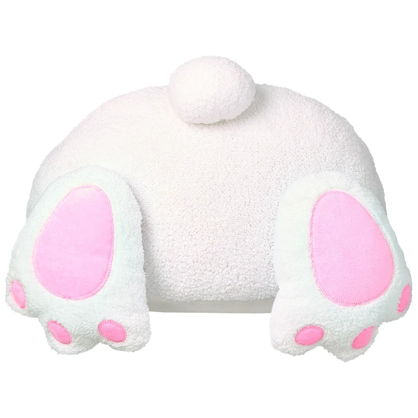Burrowing Bunny Shaped Decorative Pillow - Image 6