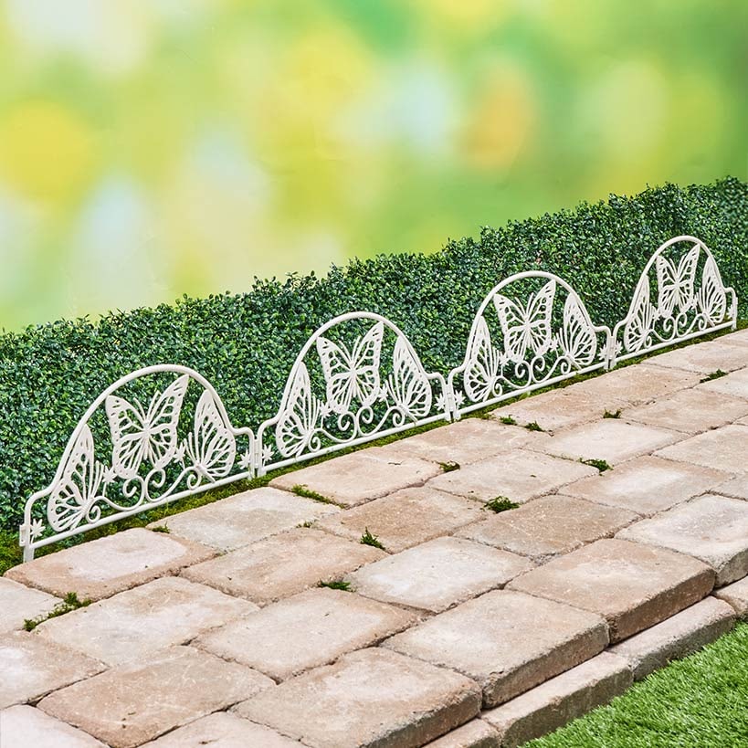 Butterfly Garden Border Fence Edging -Set of 4 - Image 6