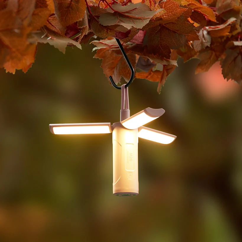 Camping Lantern 3 Panels 16 LED's Each Magnetic Tabletop Or Hanging - Image 5