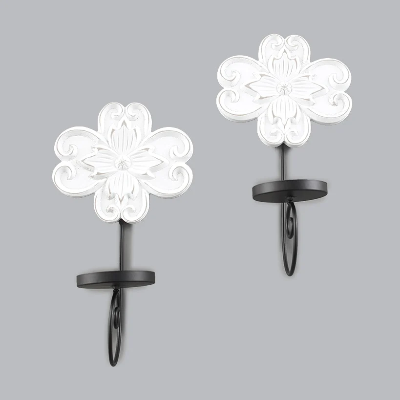 Carved Wooden Decor Accents - Image 6