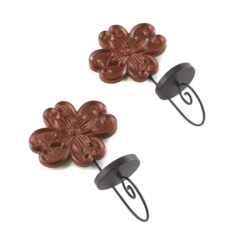 Carved Wooden Decor Accents - Image 8