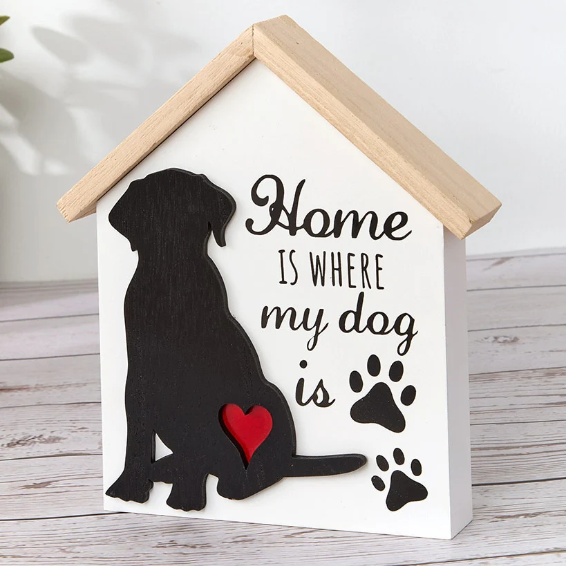 Cat and Dog Lover Wall Decor With Sentiment Or Frame - Image 2