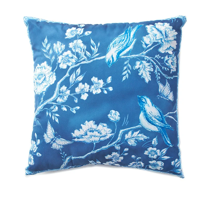 Chinoiserie Accent Pillow - Image 3