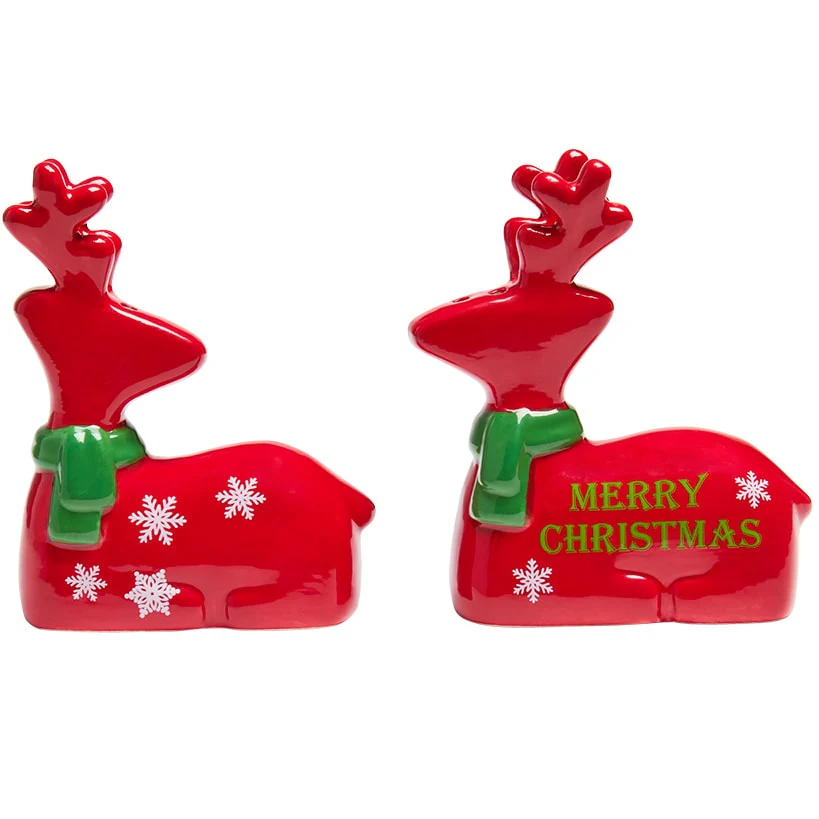 Christmas Deer Kitchen - Magnet or Salt & Pepper Shakers - Image 5