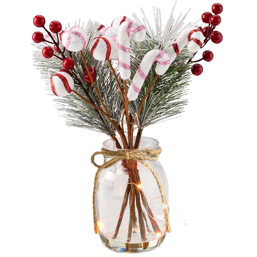 Christmas Fairy Light Vase - Image 2