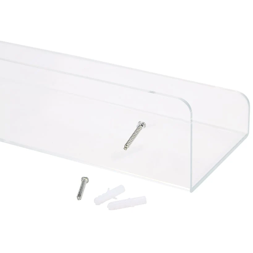 Clear Plastic Storage Shelves - Set of 4 - Image 3