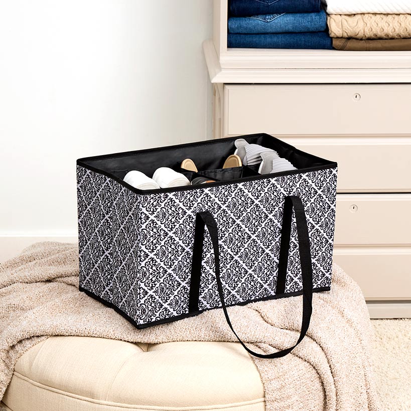 Closet Shoe Storage Organizer Bag in Fashion Prints - Image 5