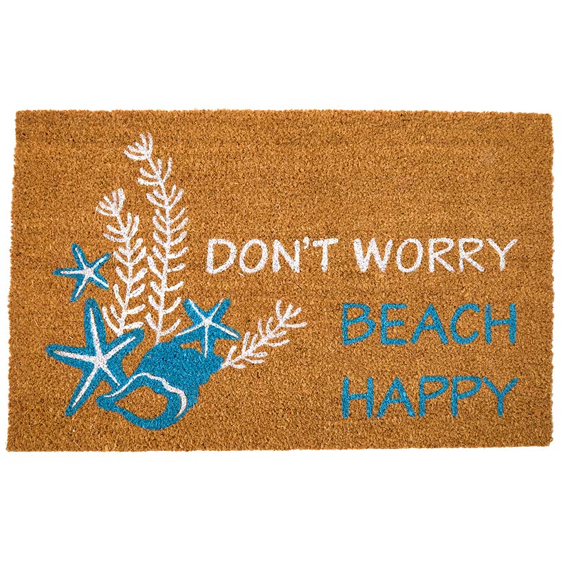 Coastal Themed Coir Outdoor Doormat - Image 5
