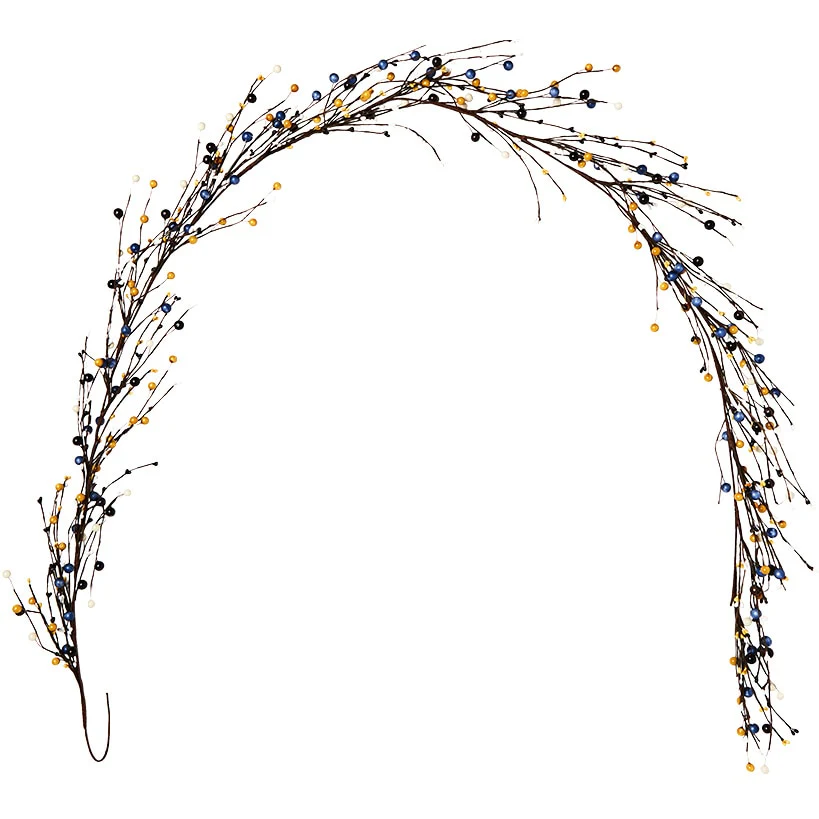 Colorful Country Berry Wreath, Garland or LED Candle - Image 12
