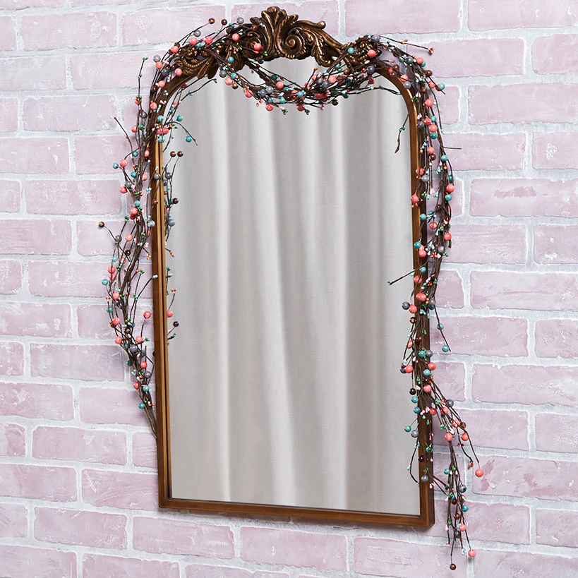 Colorful Country Berry Wreath, Garland or LED Candle - Image 7