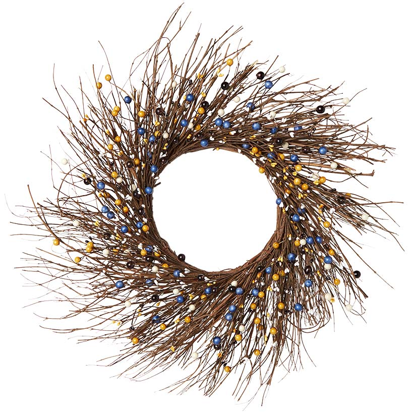 Colorful Country Berry Wreath, Garland or LED Candle - Image 8