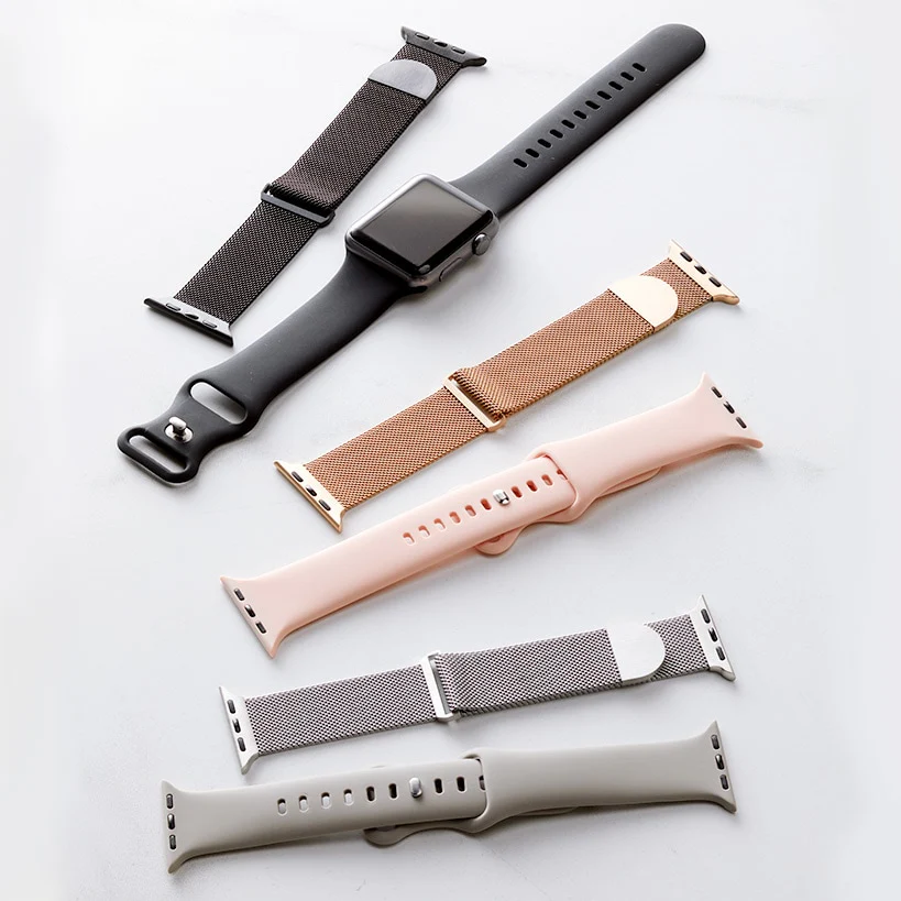 Comfortable Sets of 2 Apple Watch Bands