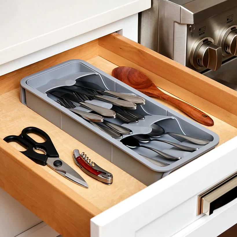 Expandable Drawer Organizer - Cutlery or Utensils - Image 3